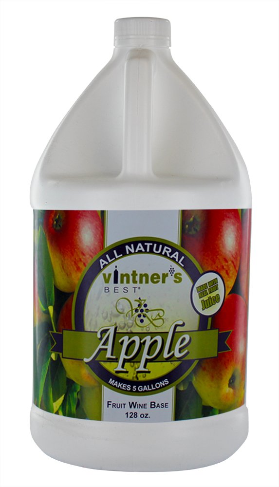 APPLE WINE BASE Vintners Best 128oz Fruit Wine Base - Makes 5 Gallons