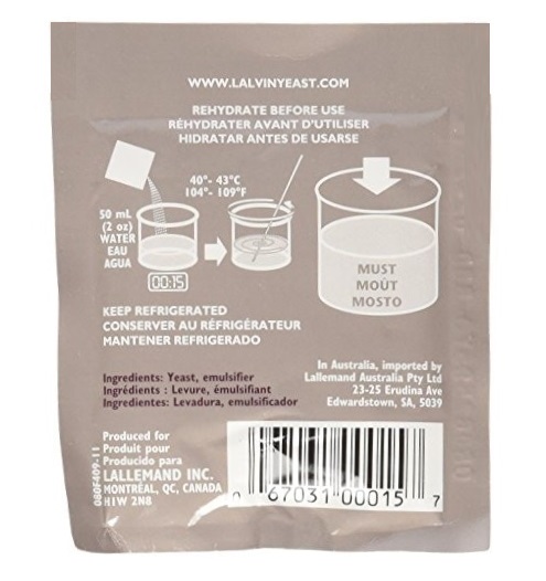 ICV-D-47 D47 DRY WINE YEAST Côtes du Rhône for White and Blush Wines 5g Packet from Lalvin - Image 3