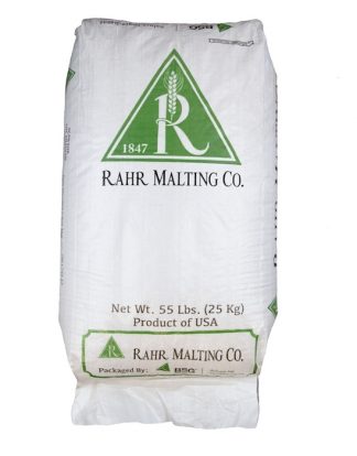 Rahr 6-Row Brewers Malt - 55 LB (25 Kg) Uncrushed (Local Pickups take $15 Off In Store)