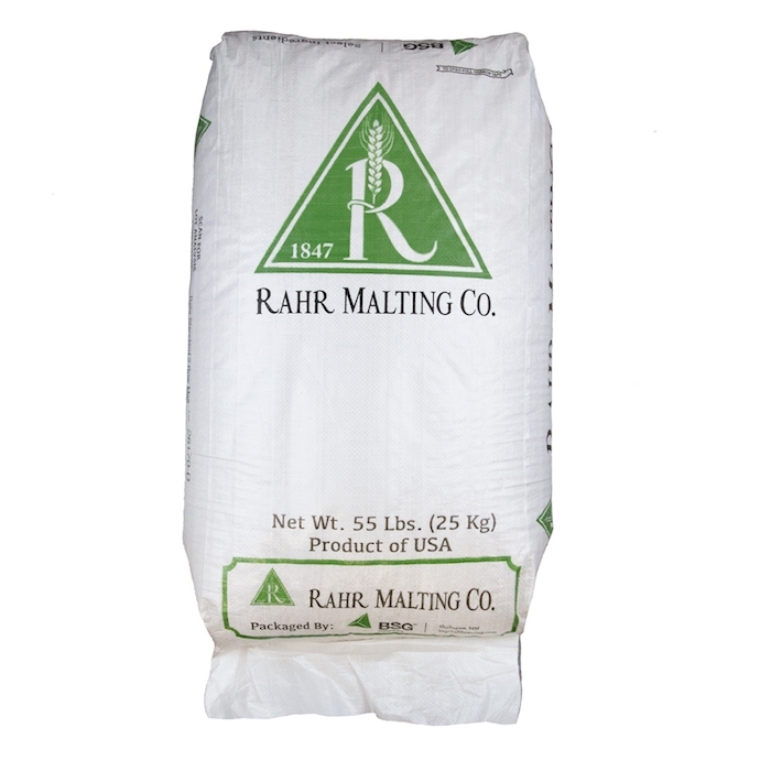 Rahr 6-Row Brewers Malt - 55 LB (25 Kg) Uncrushed (Local Pickups take $15 Off In Store)