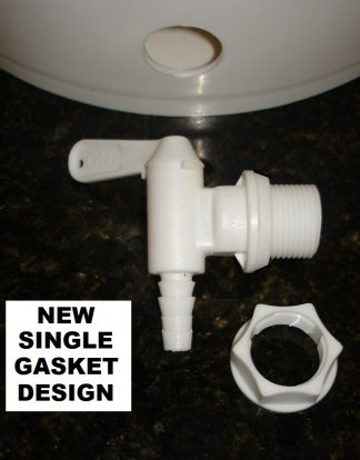 SPIGOT FAST FILLER SPOUT for 1" DRILLED BOTTLING BUCKET OR CARBOY VINTAGE SHOP
