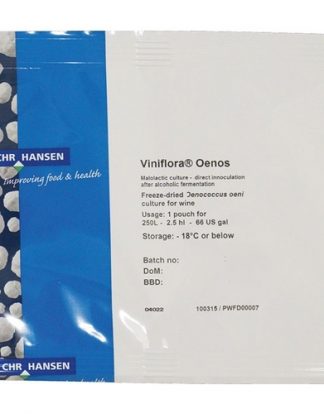 DRY MALOLACTIC BACTERIA Viniflora Oenos 2.0 Wine Treatment Bacteria from CHR Hansen (Treats 66 gal)