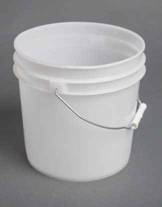2 GALLON BUCKET FERMENTER Sustainable FDA Food Grade Plastic Pail with Handle