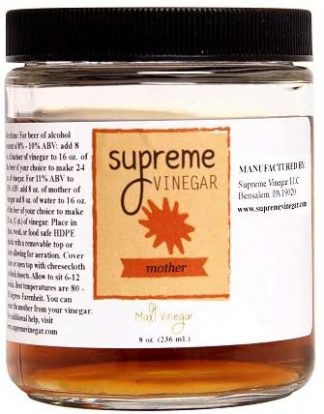 MOTHER OF VINEGAR for Malt Vinegar by SUPREME 8oz (236 mL)