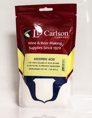 ASCORBIC ACID (Vitamin C) 1 Pound 6130B from LD Carlson to Stop Browning and Sulfite Odors in Winemaking