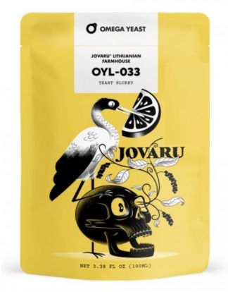 JOVARU® OYL-033 Peculiar Lithuanian Farmhouse Ale or even Wit from OMEGA LIQUID YEAST 100ml Ships with Cold Pack OYL033 Exclusive