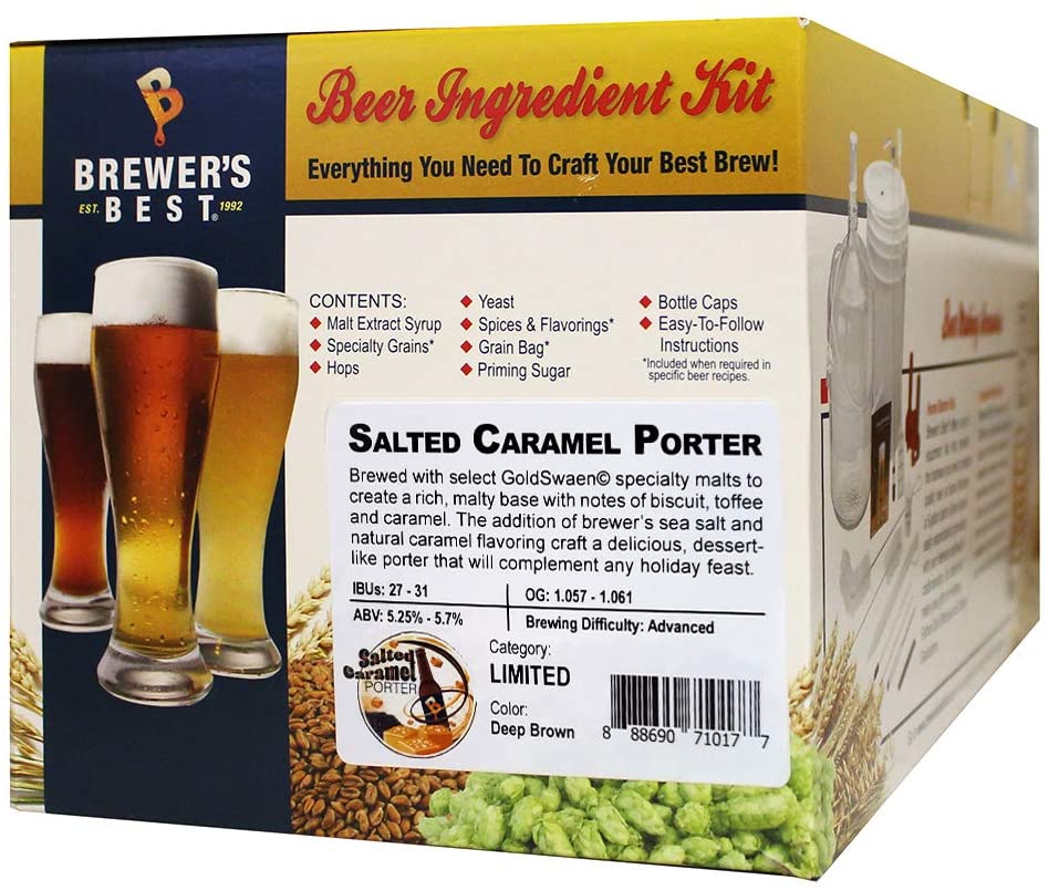 SALTED CARAMEL PORTER Beer Kit from Brewer's Best (Limited Time Availability) - Image 2