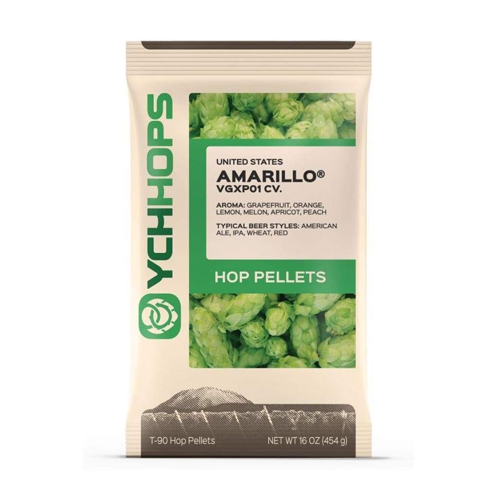 HOPS HOP PELLETS 1lb AMARILLO® Nitrogen Foil Factory Pack - Image 4