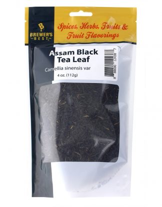 ASSAM BLACK TEA LEAVES Camellia sinensis var. Assamica Brewers Best Dried 4oz