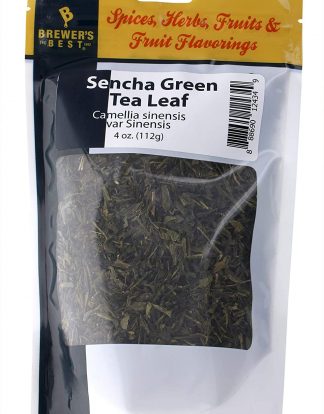 SENCHA GREEN TEA LEAVES Camellia sinensis var. Sinensis Brewers Best Dried 4oz