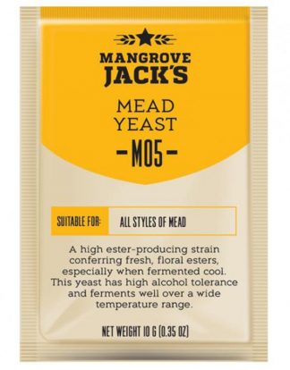 DRY MEAD YEAST M05 Mangrove Jacks Exceptional High Floral Ester Variety