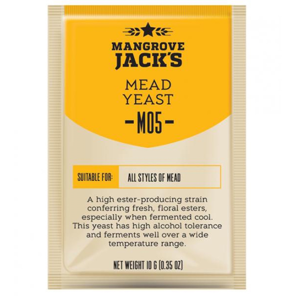DRY MEAD YEAST M05 Mangrove Jacks Exceptional High Floral Ester Variety