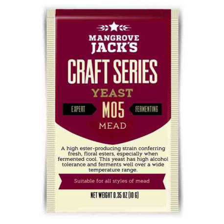 DRY MEAD YEAST M05 Mangrove Jacks Exceptional High Floral Ester Variety - Image 2