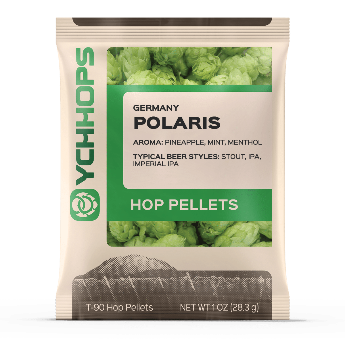 PolarisHops Pellets P9020g50g100g250g18,1% AlphaHops 