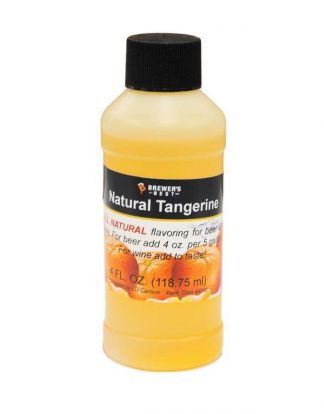 NATURAL TANGERINE FLAVORING 4 oz Flavor from Brewer's Best Flavorings