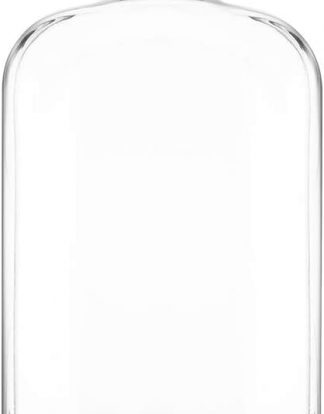 NASHVILLE STYLE WHISKEY BOTTLE 375ml Clear Flint Bottle for Spirits with Cork