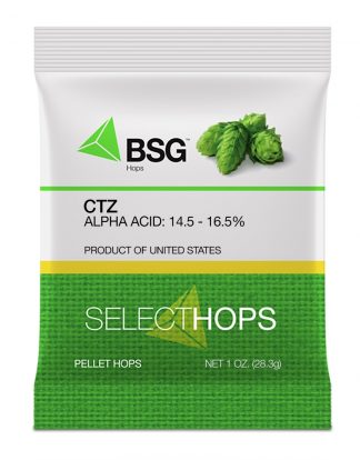 CTZ Pellet Hops 1oz (AKA Columbus, Tomahawk, Zeus, CTZ) Dual Purpose Hop Pellets, an interesting story here...