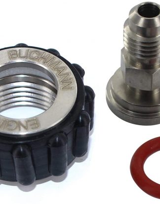 1/4" MFL QUICKCONNECTOR™ 1/2"FPT to 1/4" MFL for all Swivel Nut Quick Disconnect Corny Keg Beer and Gas Line Homebrew Applications