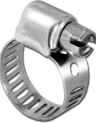 TUBING CLAMP GALVANIZED STEEL For Beer and Gas lines 1/4" 3/16" 1/2" 5/8" CAL-HAWK Hose Clamp