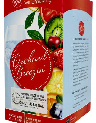 WILDBERRY WAVE Pomegranate Orchard Breezin Wine Kit by RJS Spagnols OBRE