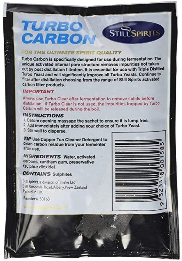 TURBO CARBON STILL SPIRITS LIQUID Form Activated Charcoal Removes cat box odor from your wash - Image 4