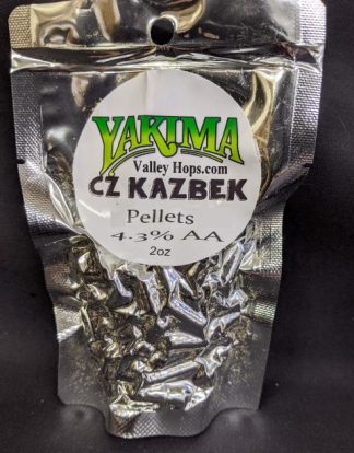 KAZBEK Hops (CZ) 2oz Super Saaz Aroma Hop Pellets "Lupulin Unobtainium"