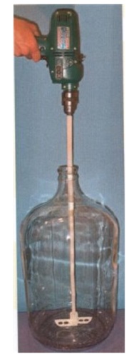 Vintage Shop 24" MIX-STIR Agitating Degassing Mixer Rod (Electric Drill Operated) Degasser - Image 4