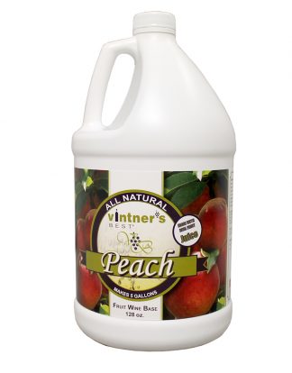 PEACH WINE BASE Vintners Best 128oz Fruit Wine Base - Makes 5 Gallons