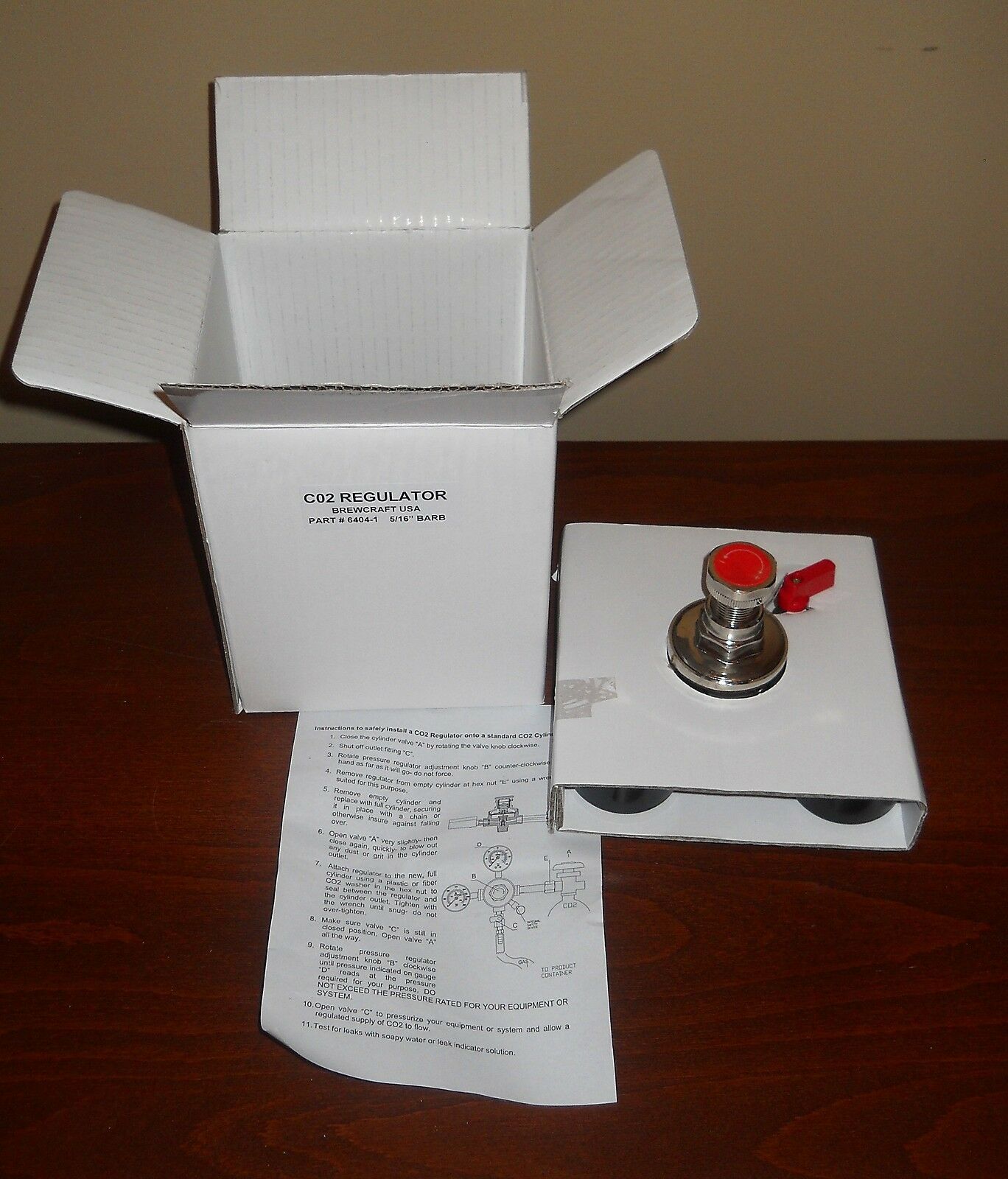 DUAL GAUGE PRIMARY REGULATOR For Economical CO2 Gas Dispensing of Soda and Beer - Image 7