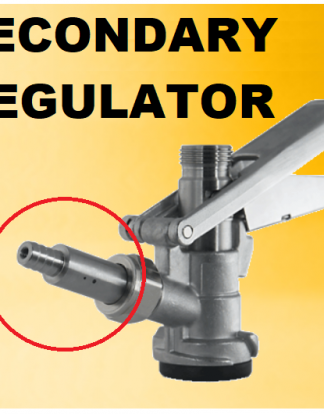 SECONDARY REGULATOR For CO2 Gas (Manually Set) ITW PRT Gov Reg™ Dispensing Regulator