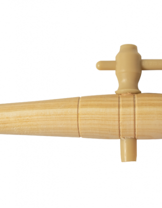 WOODEN BARREL SPIGOT #5 (9 1/4 in Long)