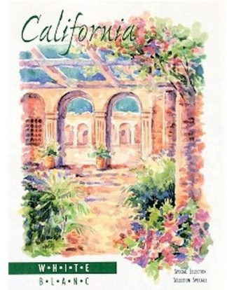 WINE BOTTLE LABELS Pack of 30 ANY CALIFORNIA WHITE WHITE WINE Garden Arches Design  Self-Adhesive Easy Peel