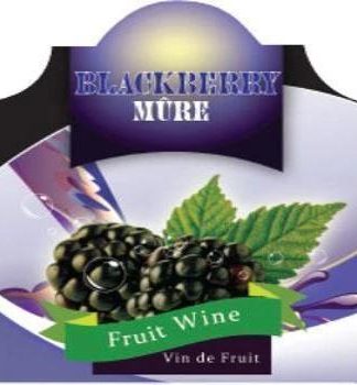 WINE BOTTLE LABELS Pack of 30 BLACKBERRY Fruit Wine Stencil Font Design  Self-Adhesive Easy Peel