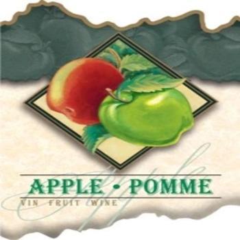 DISCONTINUED WINE BOTTLE LABELS Pack of 30 APPLE Fruit Wine Apples in Diamond Design Self-Adhesive Easy Peel
