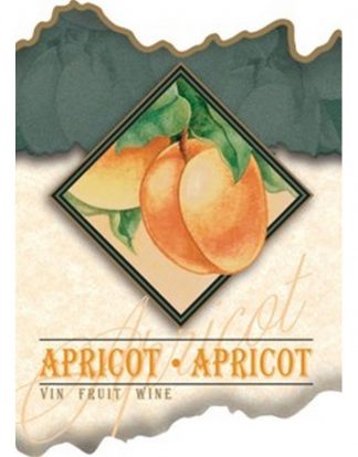 WINE BOTTLE LABELS Pack of 30 APRICOT APRICOTS in Diamond Design Self-Adhesive Easy Peel