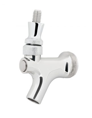 STAINLESS STEEL BEER FAUCET Krome Dispense C203 Solid Stainless with Stainless Furniture