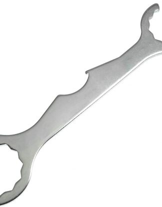 MULTIFUNCTION BEER WRENCH For Taps, Towers, Shanks, and Tanks KROME C1470 Stainless Steel