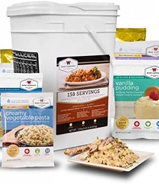 Wise 158-Serving ONE MONTH OF MEALS Ultimate Emergency Meal Preparedness Bucket