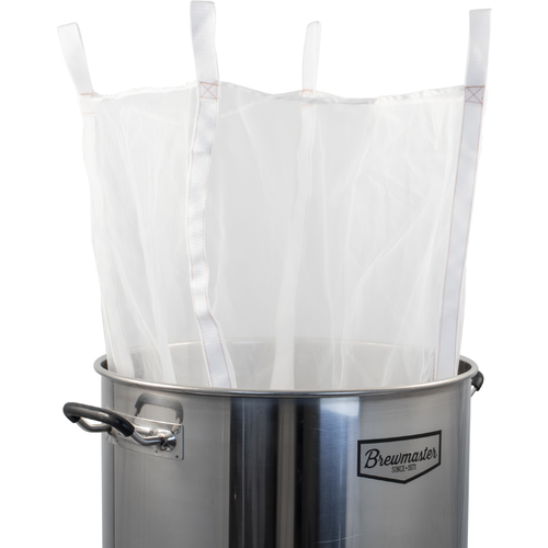 MESH GRAIN MASHING BAG BIAB Brew-in-A-Bag Straining Bag with Handles (27.5 x 32.5 in) BAG29 Size HUGE From KegLand fits Igloo 10 gal Cooler - Image 3
