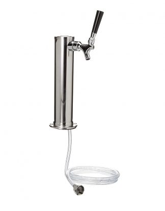 Krome Dispense C501 2.5" Single Faucet BEER TOWER 12" Height