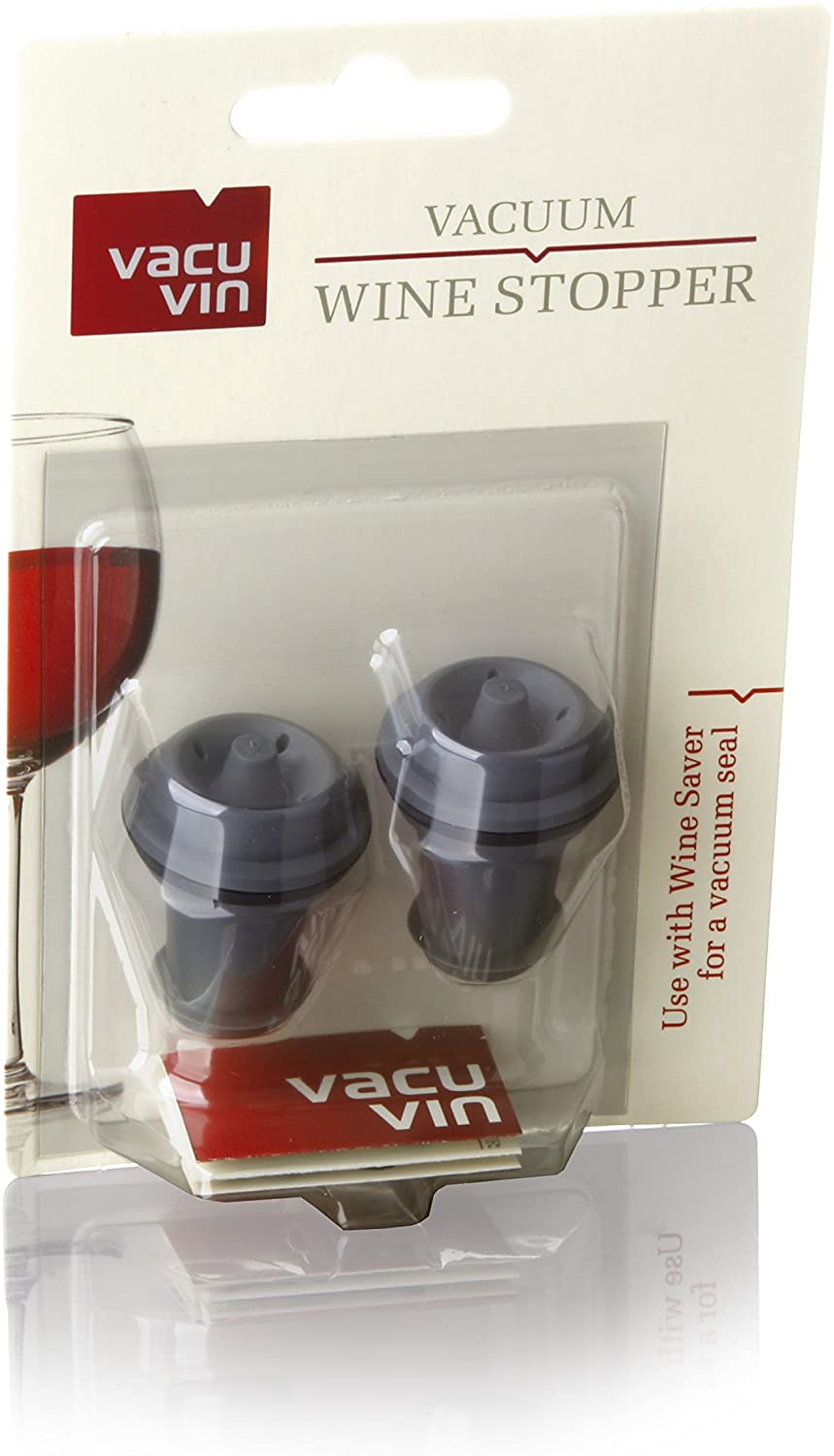 24 Vacuum Stoppers, Wine Stopper, Reusable Bottle Sealer Keeps Wine Fresh