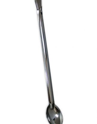 MONSTER 24" HEAVY WEIGHT SPOON Stainless Steel for Cooking Beer Brewing or Winemaking with BEER BOTTLE OPENER on one end...