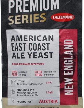 11PK BAD DATE CLOSEOUT AMERICAN EAST COAST ALE Dry Yeast Eleven 11g Packets Lallemand LalBrew Premium Series