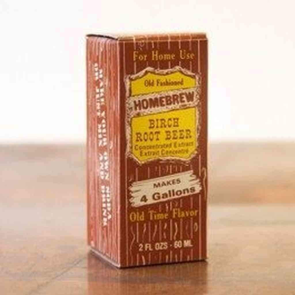 BIRCH ROOT BEER Old Fashioned RAINBOW Homebrew Soda Mix Extract 2oz (Makes 4 Gallons)