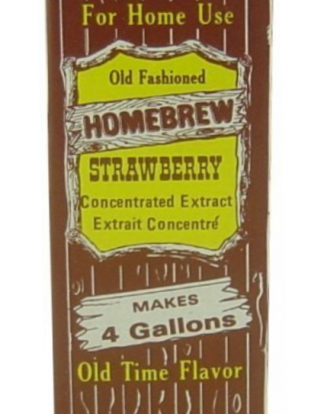 STRAWBERRY SODA Old Fashioned RAINBOW Homebrew Soda Mix Extract 2oz (Makes 4 Gallons)