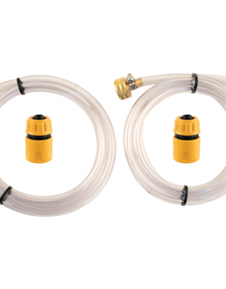 DS145 Garden Hose QUICK DISCONNECT QD Coolant Connection Kit for AlcoEngine Still Heads DS120 and DS130 (That have QD connections)