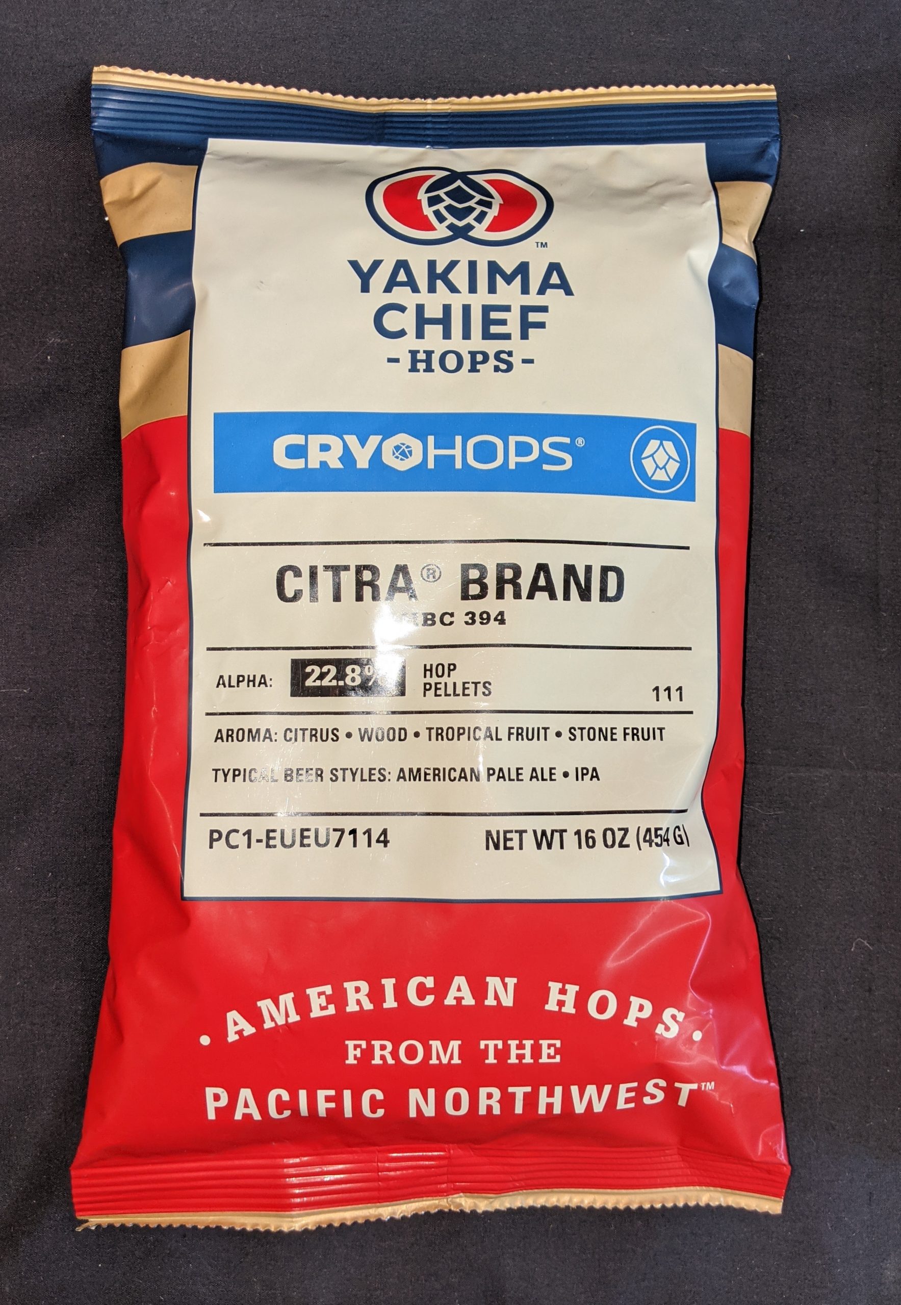 CRYO HOPS CITRA 1 Pound LupuLN2 Concentrated Hop Pellets