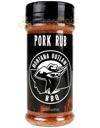 DISCONTINUED MONTANA OUTLAW PORK RUB 7.4oz Shaker Bottle