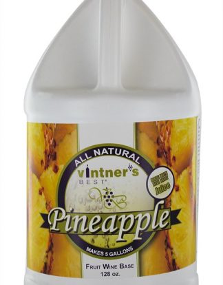 PINEAPPLE WINE BASE Vintners Best 128oz Fruit Wine Base - Makes 5 Gallons