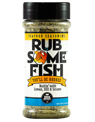 RUB SOME FISH Carolina Style BBQ Dry Rub Seasoning 5.6 oz